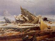 Caspar David Friedrich The Wreck of Hope oil painting reproduction